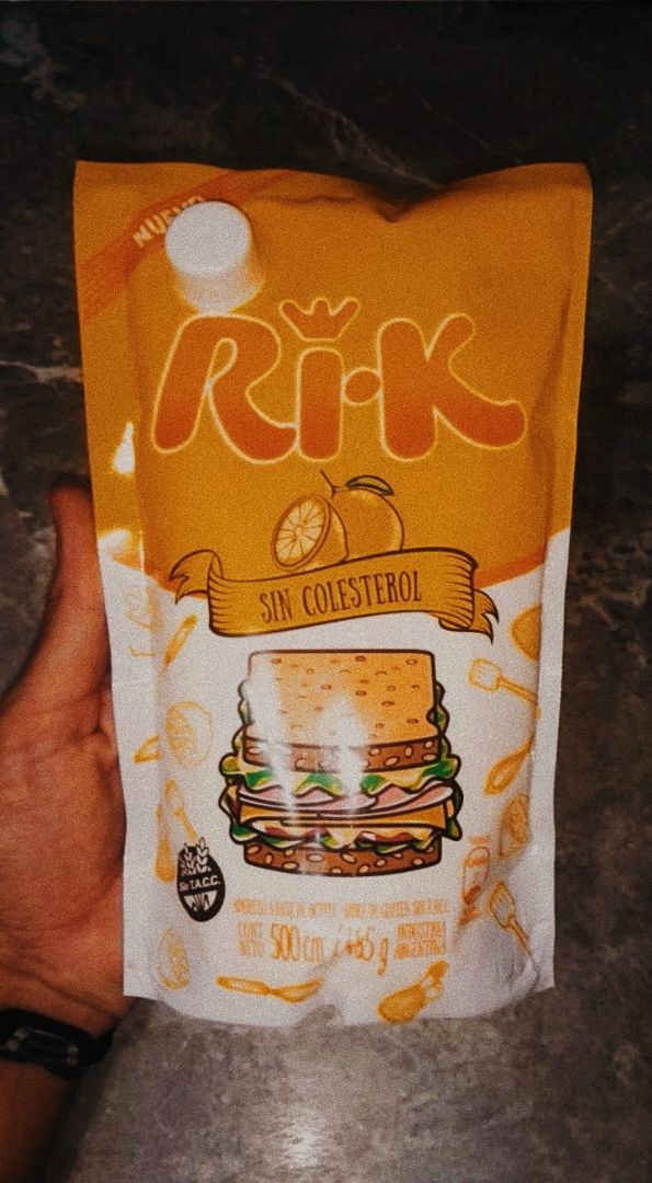 review photo of Ri-k Mayonesa Vegana Sin Colesterol shared by @sotoalexis on 28 Mar 2020 - review