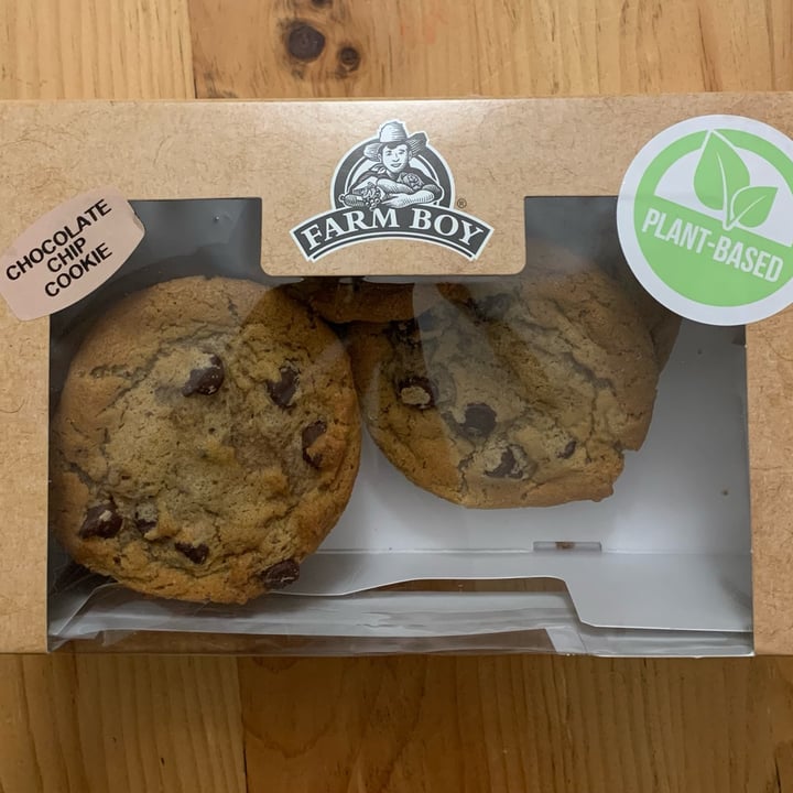 photo of Farm Boy Bakery Chocolate Chip Cookies shared by @thevegancarpenter on  24 Jan 2022 - review