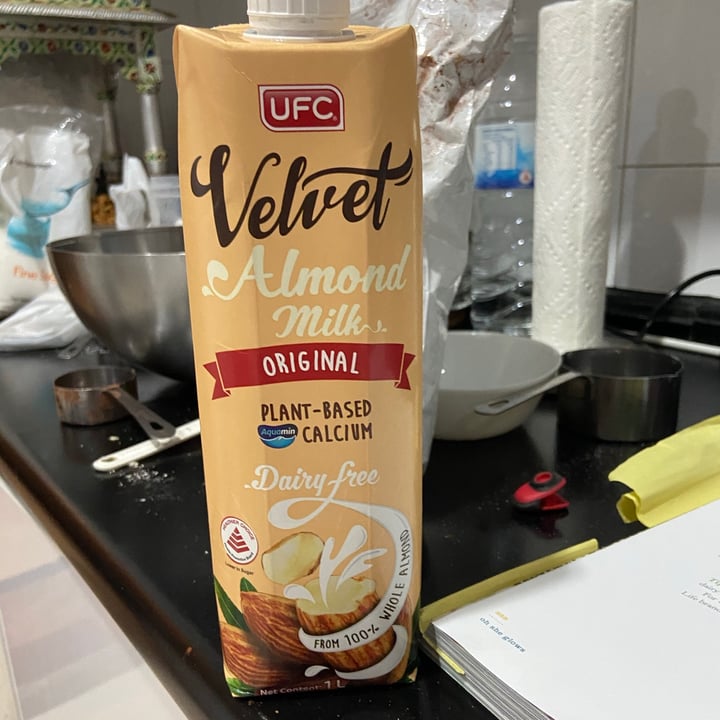 photo of UFC Almond Milk Original shared by @saanyag on  27 Jul 2020 - review