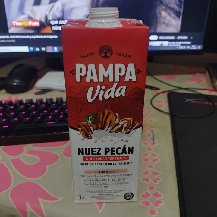 photo of Pampa Vida Leche de Nuez Pecan Sin Azúcar Agregada shared by @jtacacho on  16 Apr 2022 - review