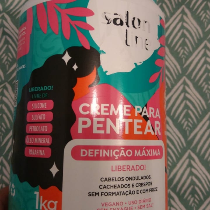 review photo of Salon line Salim Line Creme Para Pentear Cachinhos Definidos KIDS shared by @lu304871 on 03 May 2022 - review