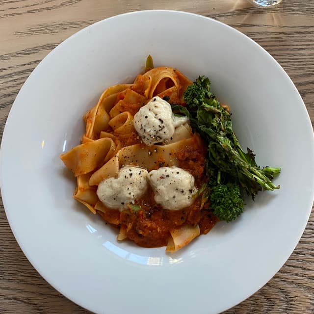 Photo of the dish “romesco vodka pasta”