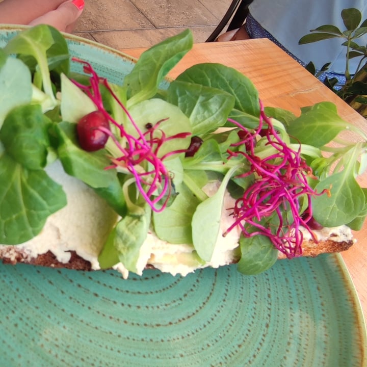 photo of natural point bistro cafe Hummus Toast shared by @lalespa on  26 Jun 2022 - review