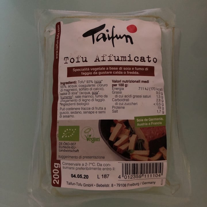 photo of Taifun Tofu Affumicato shared by @ginevraaguido on  22 Feb 2020 - review