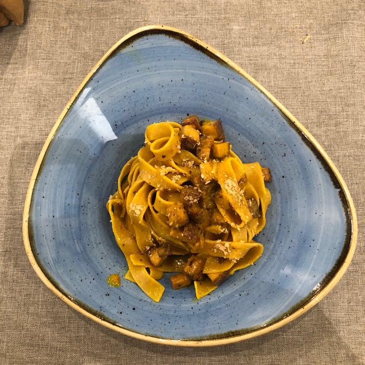 photo of Al Lampione Gorizia Carbonara Vegan shared by @kalipaola on  01 Oct 2020 - review