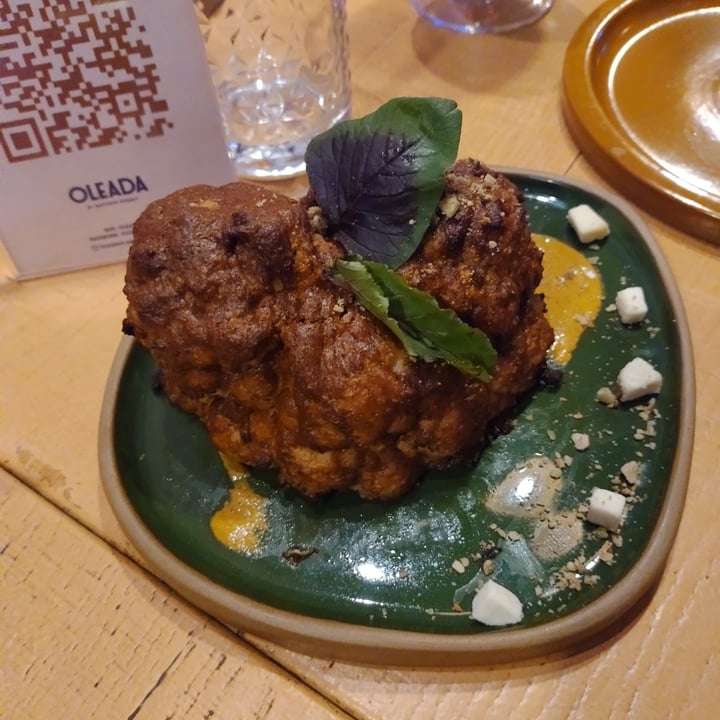 photo of Oleada Plant Based Coliflor al mojo de ajo shared by @juanandol on  25 Jan 2022 - review