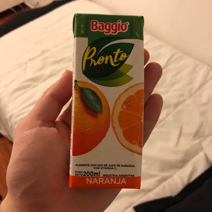 photo of Baggio Jugo de Naranja shared by @lucho13 on  25 Mar 2020 - review