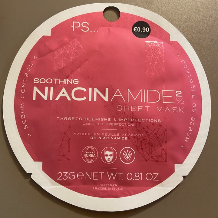 review photo of PS... Soothing Sheet Mask shared by @alevv on 10 Mar 2022 - review