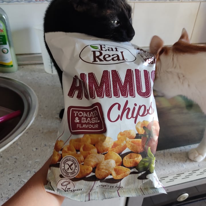 photo of Eat Real Hummus Chips shared by @anniev on  24 Aug 2021 - review