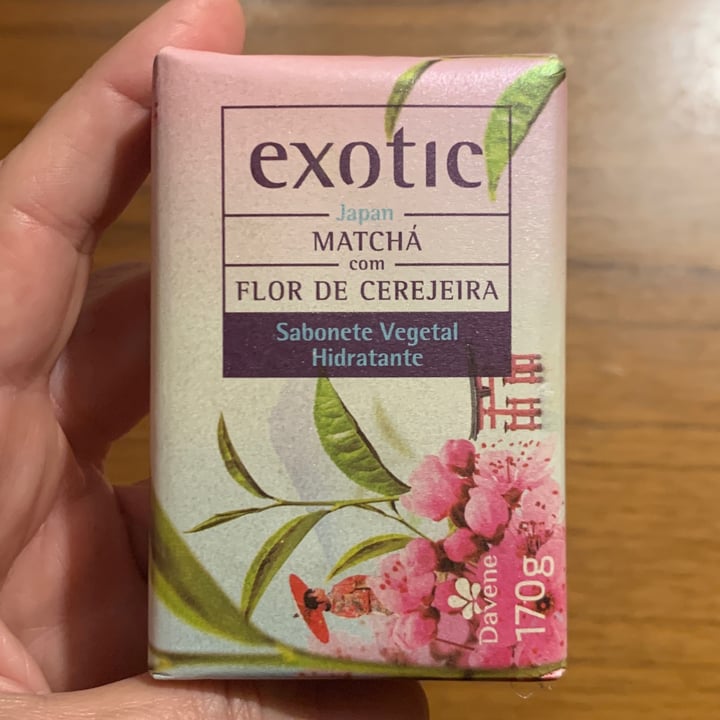 photo of Davene Sabonete Exotic Matcha com Flor de Cerejeira shared by @olavopn on  04 Aug 2021 - review