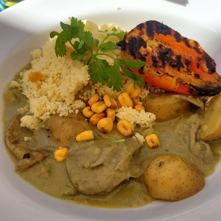 review photo of Casa Munay Girgolas Al Curry Con Cous Cous Y Papa shared by @daniellaliberman on 06 Apr 2022 - review