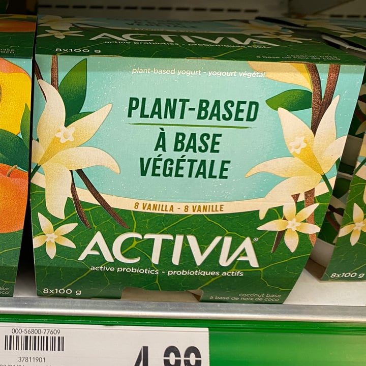 review photo of Activia Plant Based Probiotic Yogurt Vanilla shared by @kendrapirson on 11 Mar 2022 - review