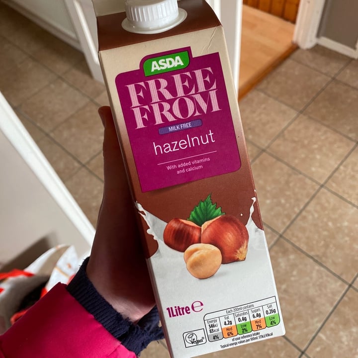 photo of ASDA Hazelnut Milk shared by @yumfluff on  20 Mar 2020 - review