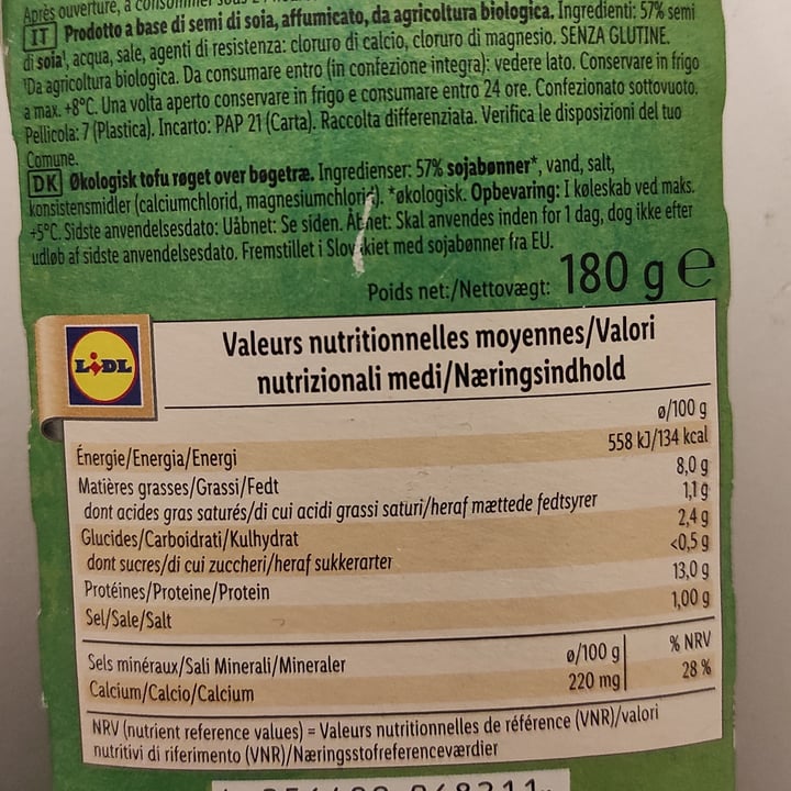 review photo of Vemondo Bio tofu Affumicato shared by @leilatwo on 27 Oct 2022 - review