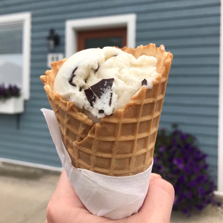 Pom Pom Thornbury, Canada Mint Flake Plant Based Ice Cream Review