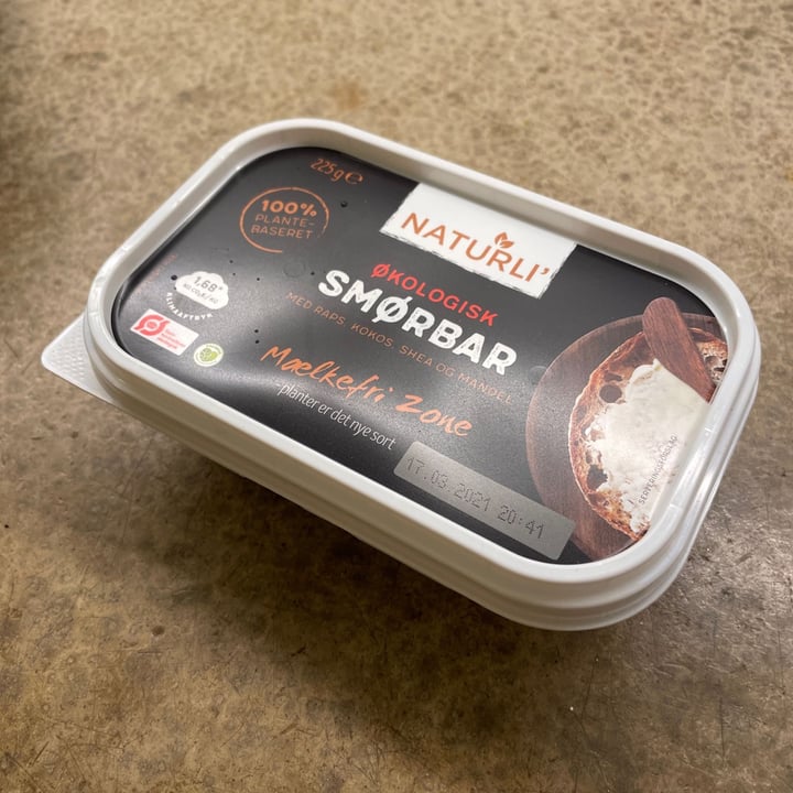 photo of Naturli' Organic Vegan Spreadable shared by @olavrask on  15 Dec 2020 - review