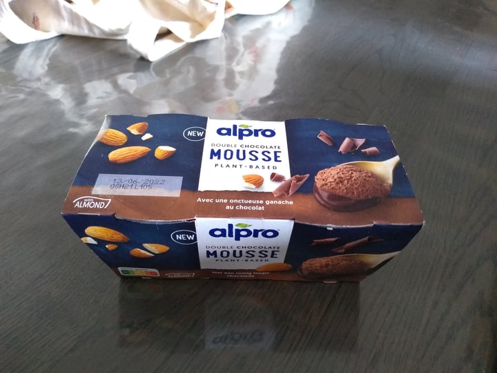 photo of Alpro Double Chocolate Mousse shared by @nicolinebl on  17 Jun 2022 - review
