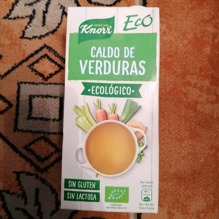 photo of Knorr Caldo de verduras eco shared by @veganboytf on  06 Jan 2021 - review