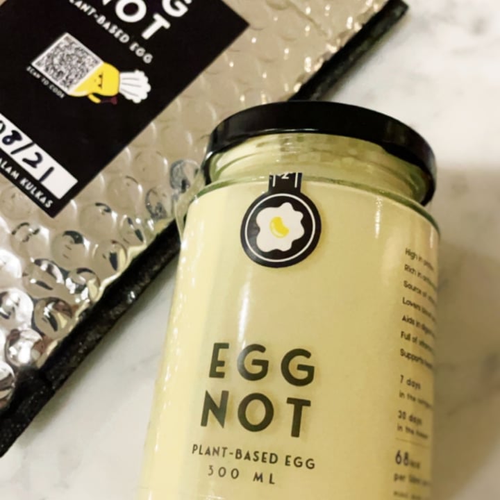 review photo of Egg Not Plant based Egg shared by @plantapower on 10 Aug 2021 - review