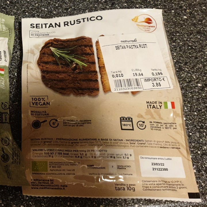 review photo of Mediterranea BioVeg Seitan rustico shared by @agnes96 on 29 Mar 2022 - review