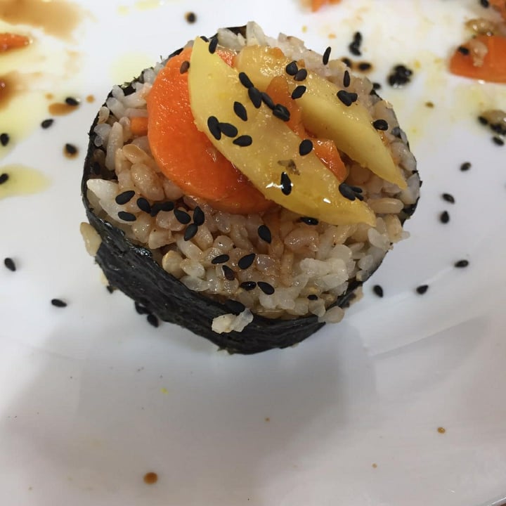 photo of Vegan Yes Shoreditch Kimbap shared by @saragomz on  03 Jul 2021 - review