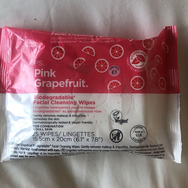 photo of Primark Beauty Biodegradable Facial Cleansing Wipes shared by @maddiefriend on  09 May 2022 - review