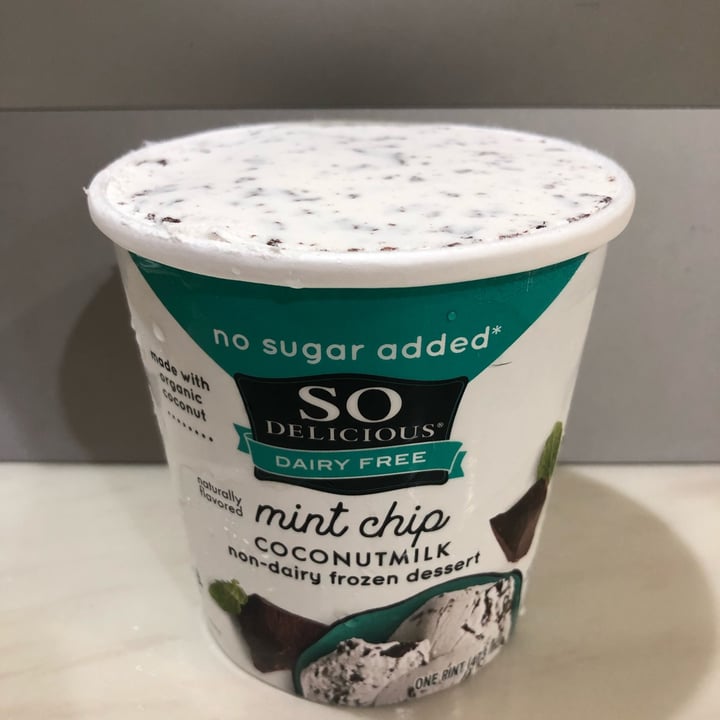 review photo of So Delicious Dairy Free Mint Chip Coconut Milk (No Sugar Added) shared by @r3ddrag0n on 16 Oct 2021 - review