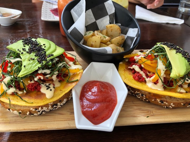 review photo of The Pitted Date Vegan Restaurant, Bakery and Café B-which shared by @bedollx on 27 Jan 2020 - review