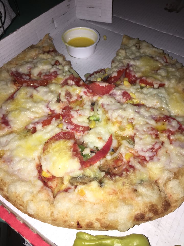 photo of Papa John's - Estacion Central The vegan queen shared by @paolakinglaydana on  21 Feb 2020 - review