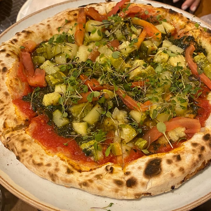 review photo of Mamma Jamma Pizzeria Rústica Pizza de abobrinha shared by @vegtododia on 04 Jan 2022 - review