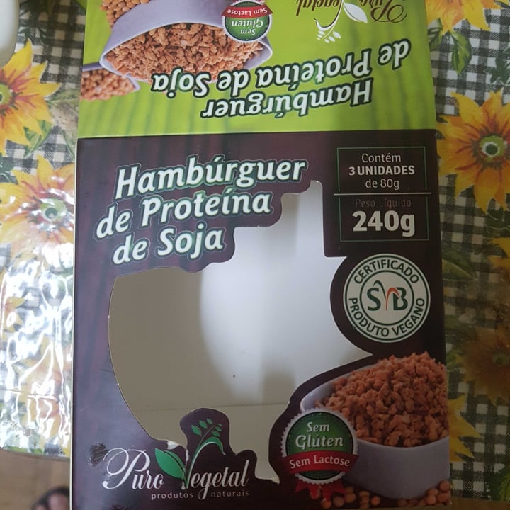 review photo of Puro vegetal Hambúrguer De Soja shared by @irissalvador on 06 Jan 2023 - review