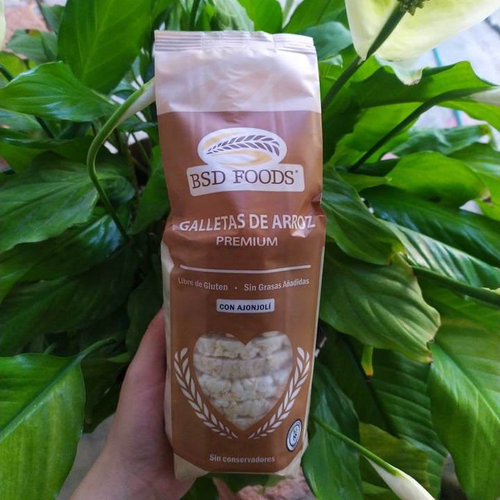 photo of Bsd foods Galletas de arroz con ajonjoli shared by @esbey on  13 Oct 2021 - review