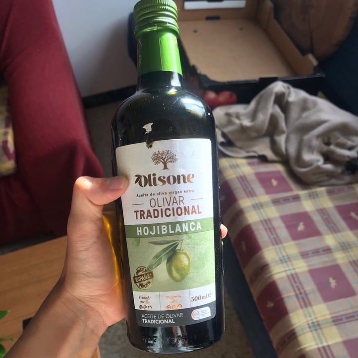 photo of Olisone Aceite de oliva hojiblanca shared by @iamanicevegan on  12 Sep 2021 - review