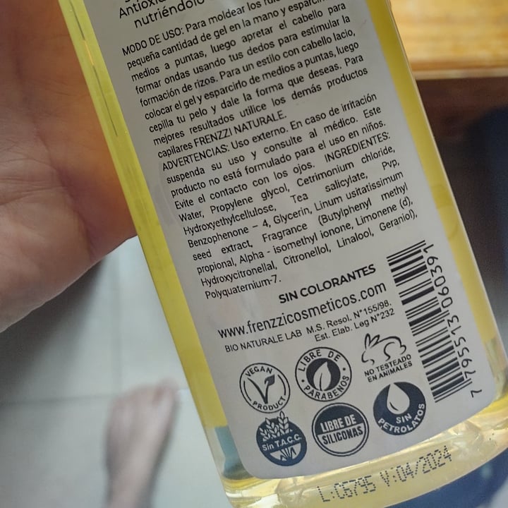 review photo of Frenzzi Gel de lino shared by @victoriacobain on 05 Sep 2021 - review