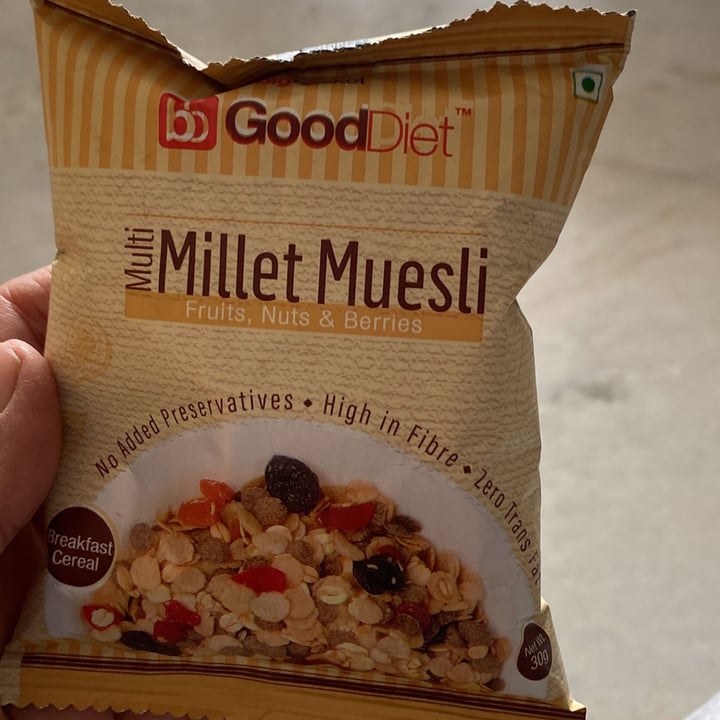 review photo of GoodDiet Diet Muesli shared by @michellep26 on 14 Nov 2021 - review