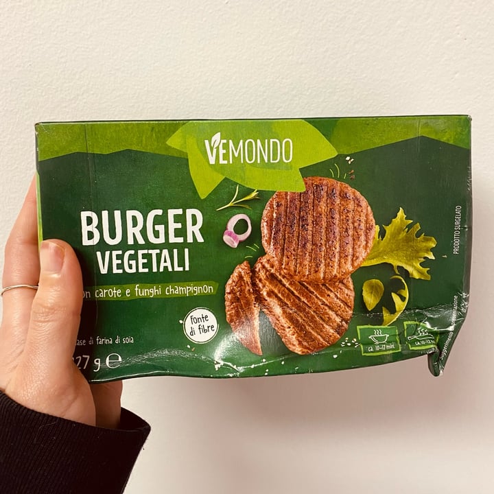 photo of Vemondo Burger vegetali shared by @isabelbii on  22 Jan 2022 - review