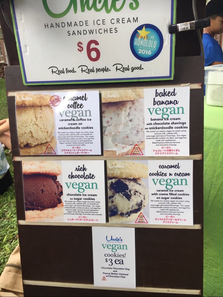 review photo of Uncles Ice Cream Sandwiches Ice Cream Sandwich shared by @hopegirl99 on 08 Jan 2020 - review
