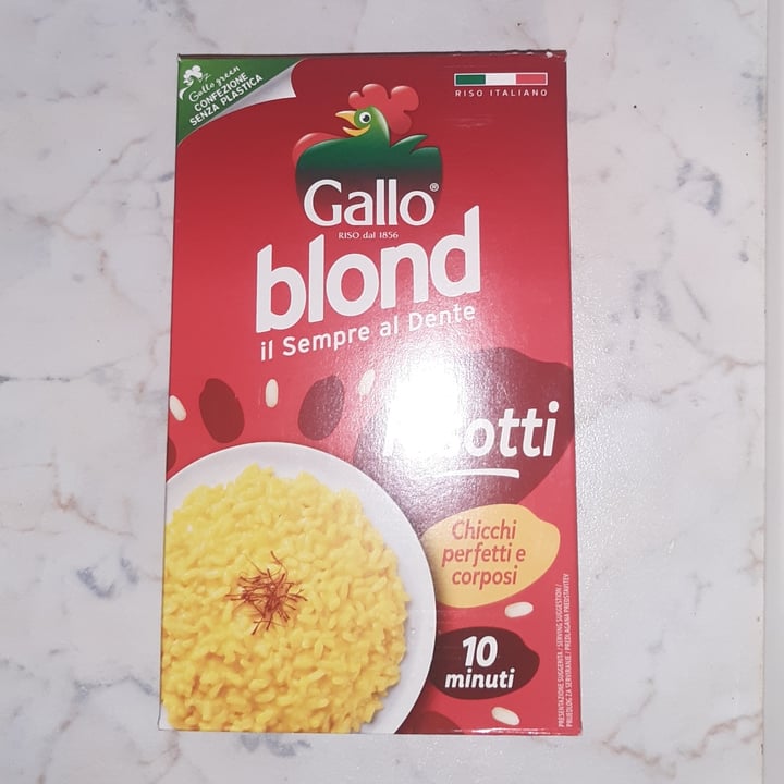 review photo of Gallo Blond risotti shared by @ale00 on 24 Sep 2022 - review