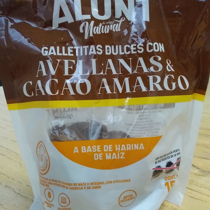 review photo of Alunt Natural Galletitas dulces con avellanas y cacao amargo shared by @camianahinichea on 02 Sep 2021 - review