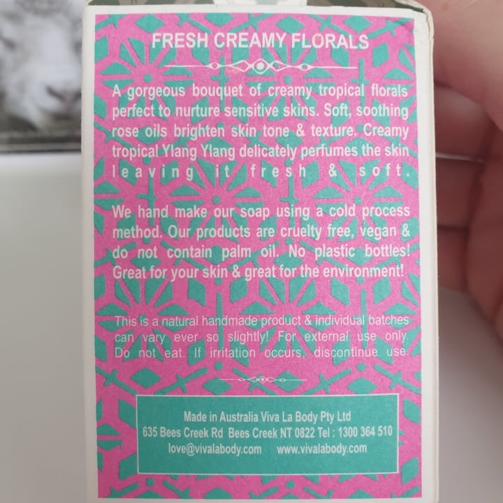 photo of Viva La Body Ylang Ylang & Rose Handmade Natural Soap shared by @crazyvegancatlady on  22 May 2022 - review