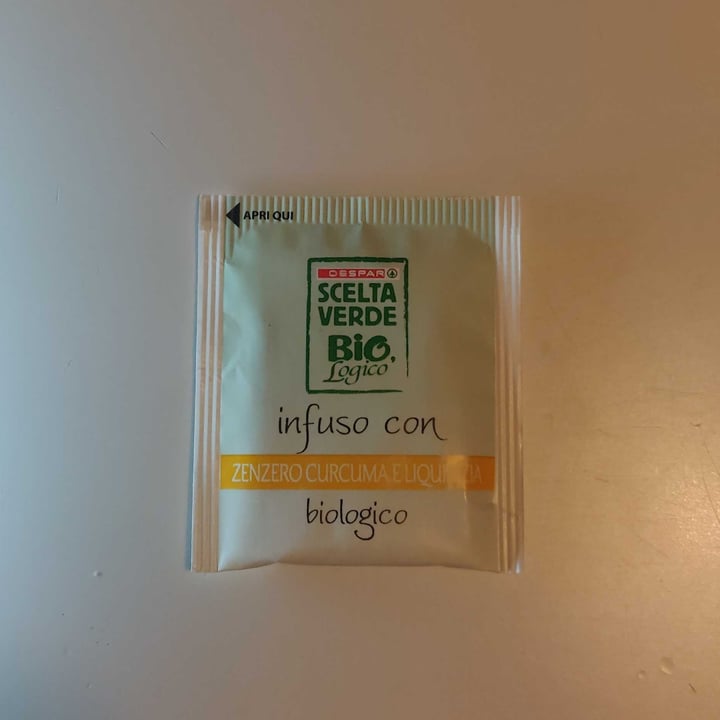 photo of Despar Scelta Verde BioLogico Infuso Con Zenzero Curcuma E Liquirizia Biologico shared by @blotto on  27 Nov 2021 - review