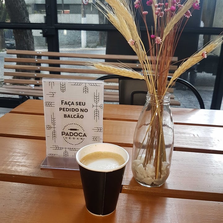 photo of Padoca Vegan café com leite de amendoa shared by @michelasilva on  22 Jun 2022 - review