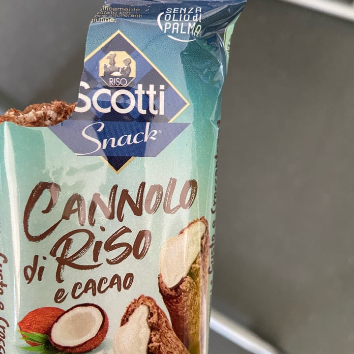 photo of Riso Scotti Cannolo di riso cacao e cocco shared by @xxva on  06 Apr 2022 - review