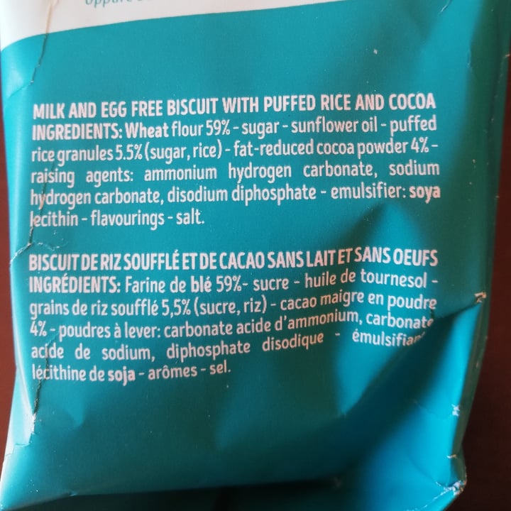 photo of Misura Biscotti con cacao e riso soffiato - Privolat shared by @elisadz on  12 Dec 2021 - review