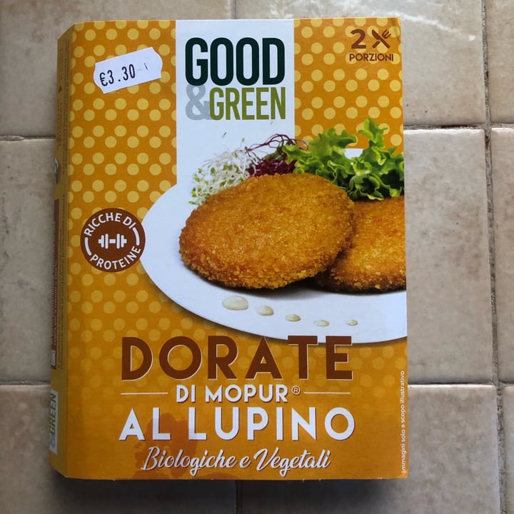 photo of Good & Green Dorate di mopur al lupino shared by @eelena on  13 May 2022 - review