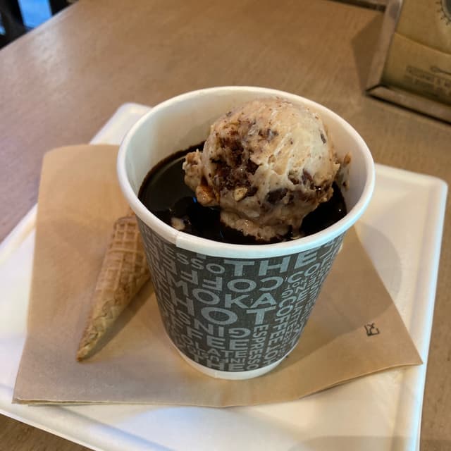 Photo of the dish “Affogato al Cioccolato”