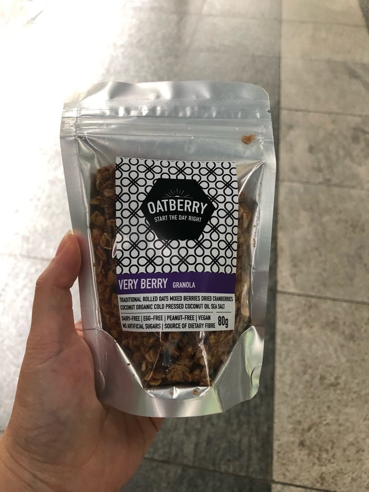 photo of Oatberry Very Berry Granola shared by @aplee87 on  28 Nov 2019 - review