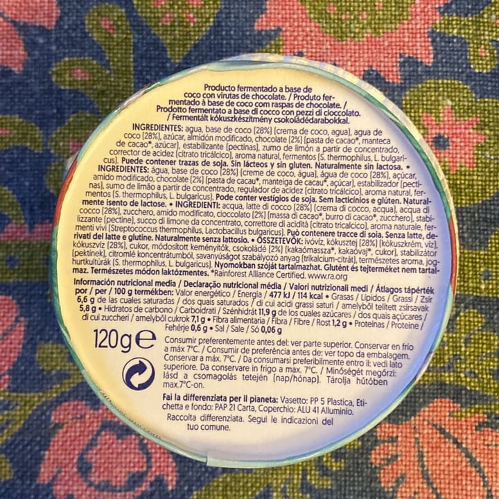 photo of Alpro Absolutely Coconut Stracciatella shared by @carolinam on  26 Jun 2022 - review
