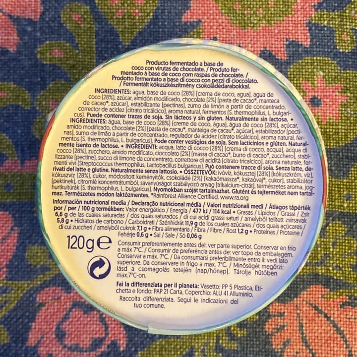 photo of Alpro Absolutely Coconut STRACCIATELLA shared by @carolinam on  26 Jun 2022 - review