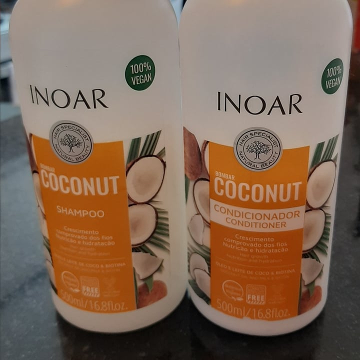 review photo of Inoar Coconut Shampoo shared by @claramx on 21 Apr 2022 - review